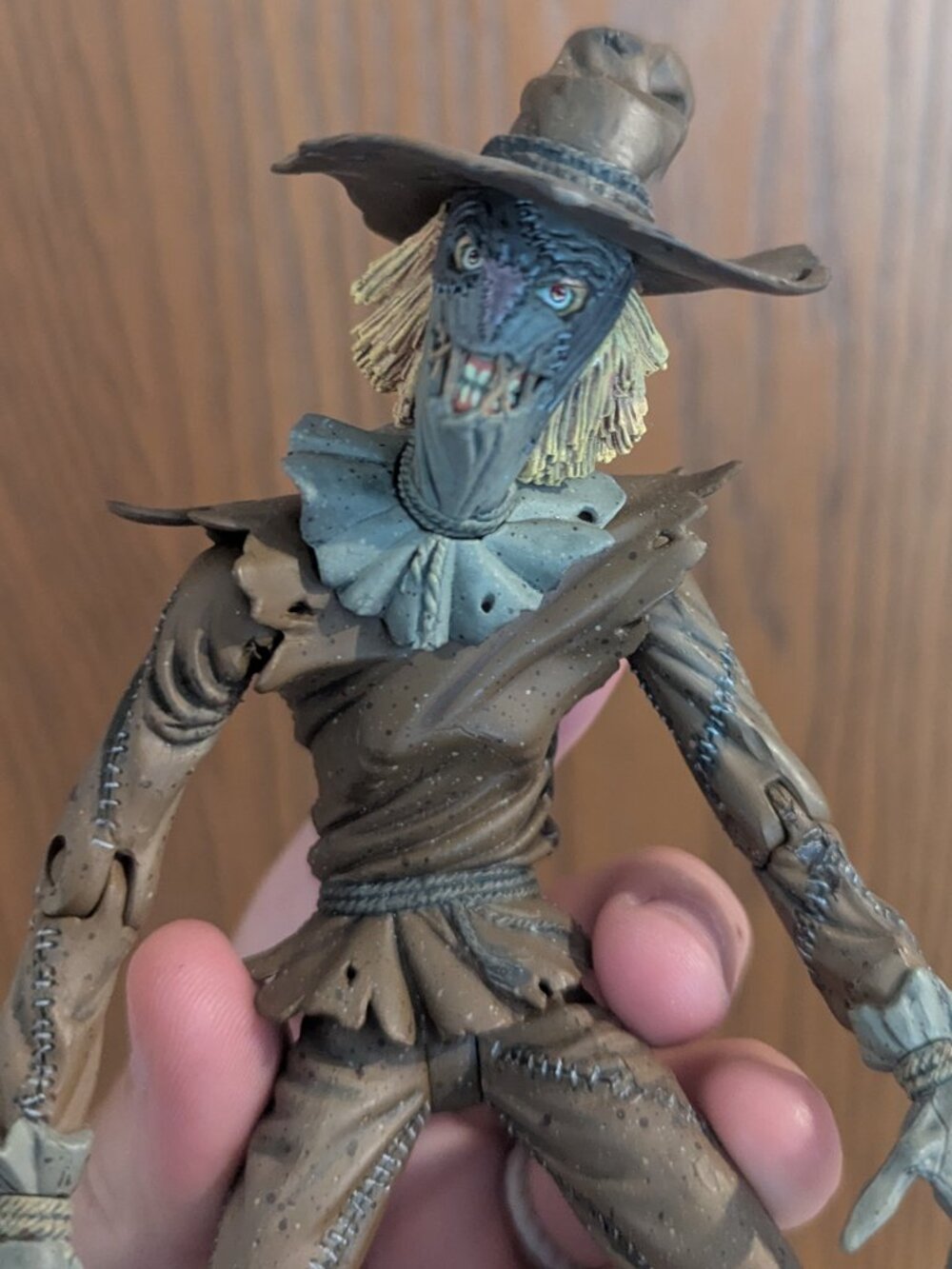 DC Direct Batman Hush Scarecrow 7" Action Figure Collectible Toy-Needs Repair